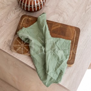 Soft linen kitchen towel 35x50 GREEN